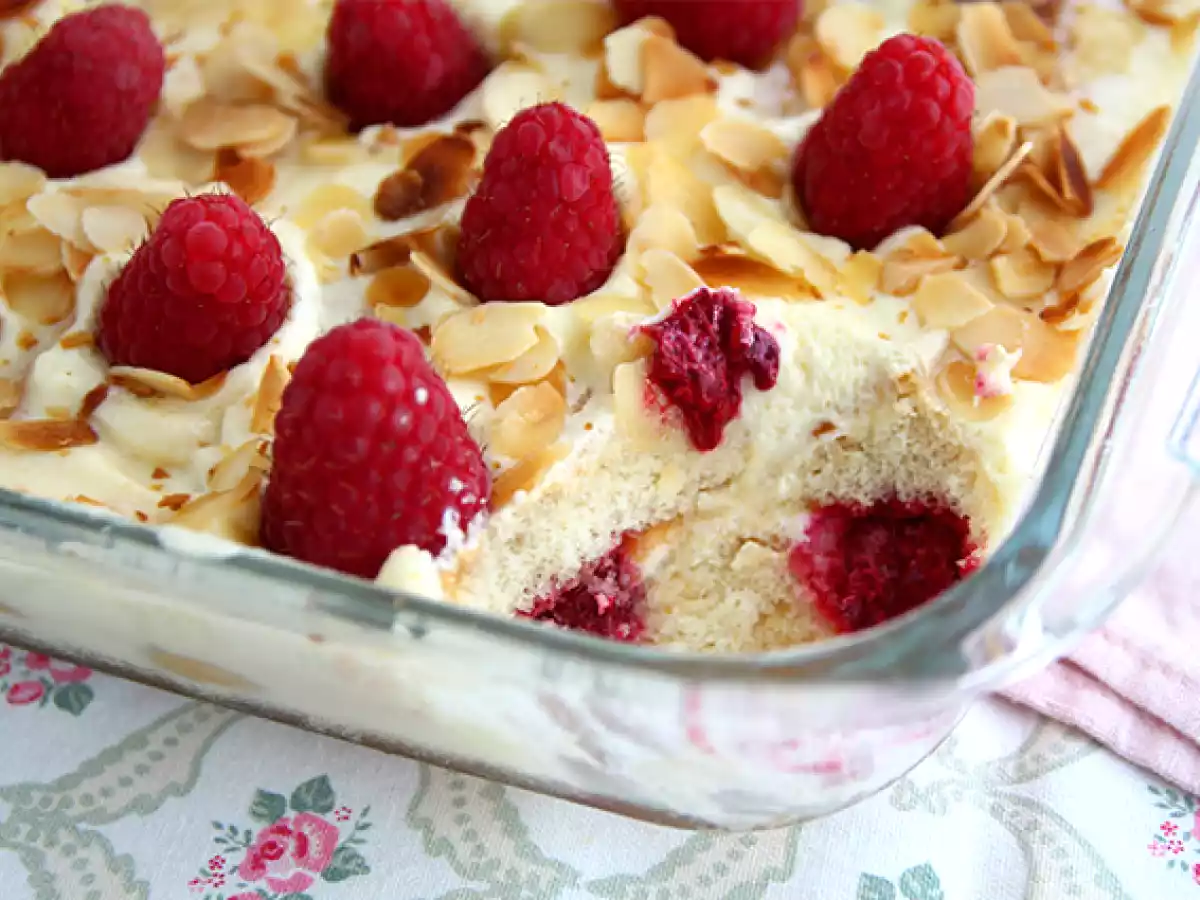 Tiramisu aux framboises simple et rapide - photo 4