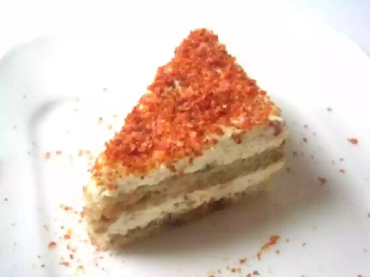 Tiramisu aux tomates séchées et poudre de tomates - photo 3