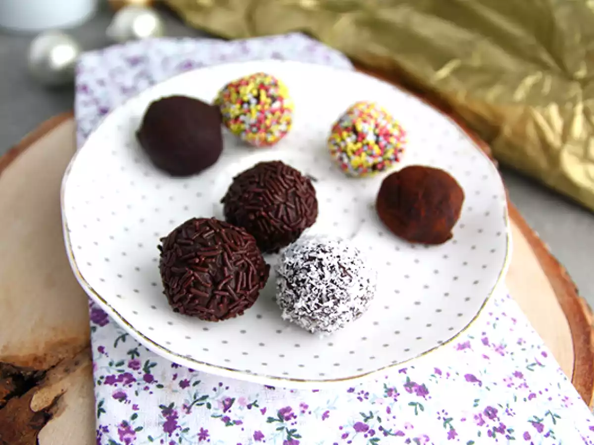 Truffes au chocolat enrobées - photo 4