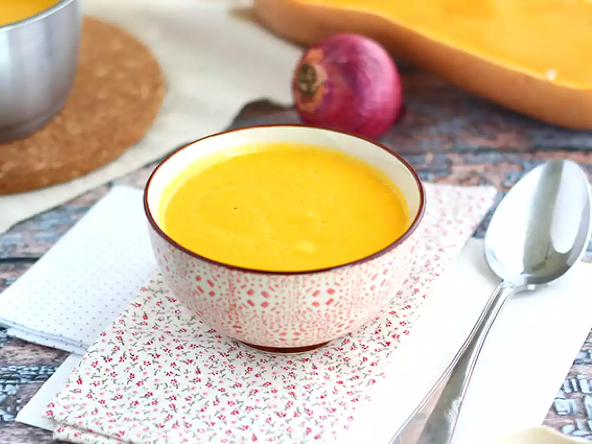 Velouté de courge butternut inratable