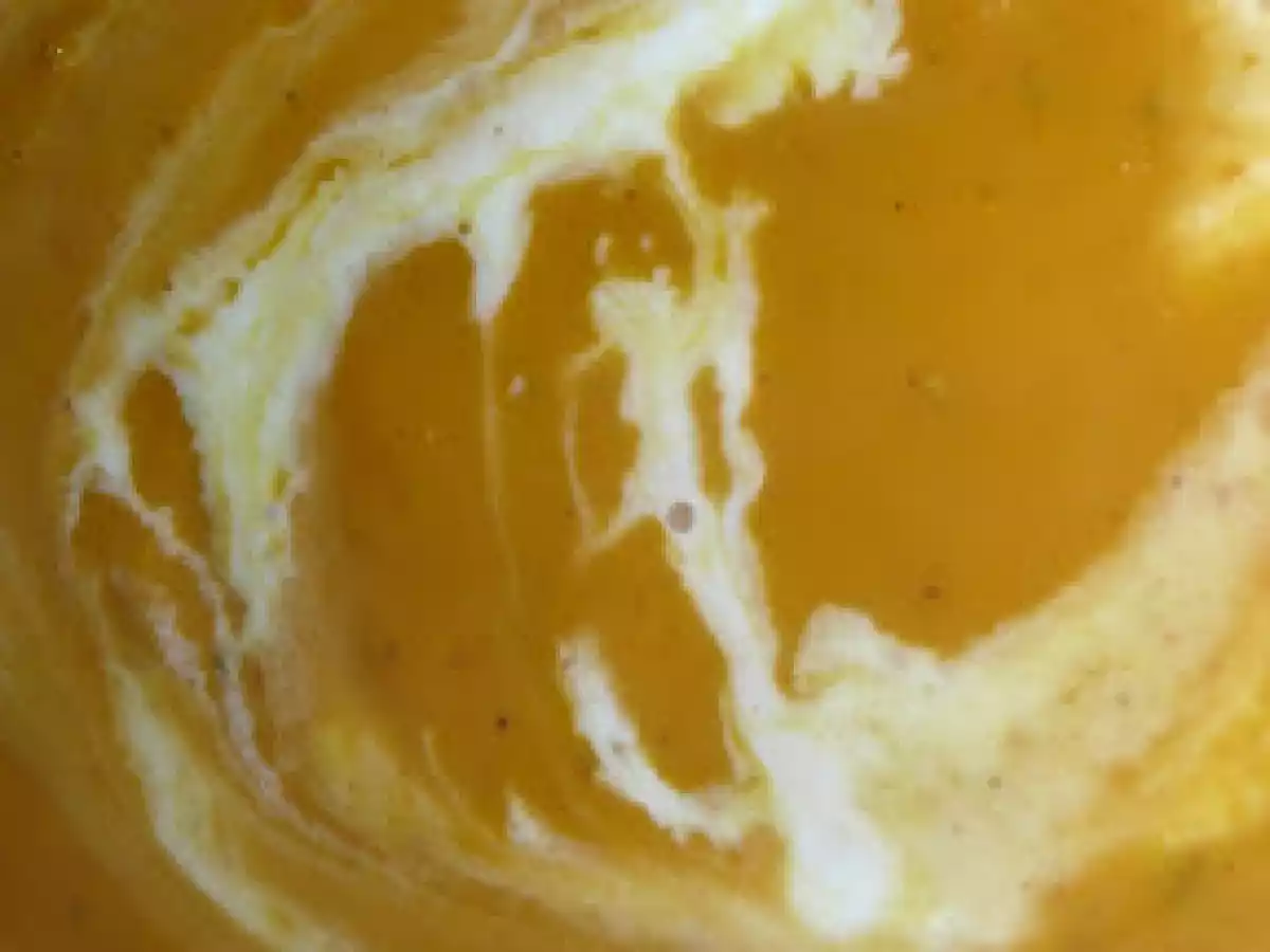 Velouté de potiron au lait de coco et aux épices - photo 2