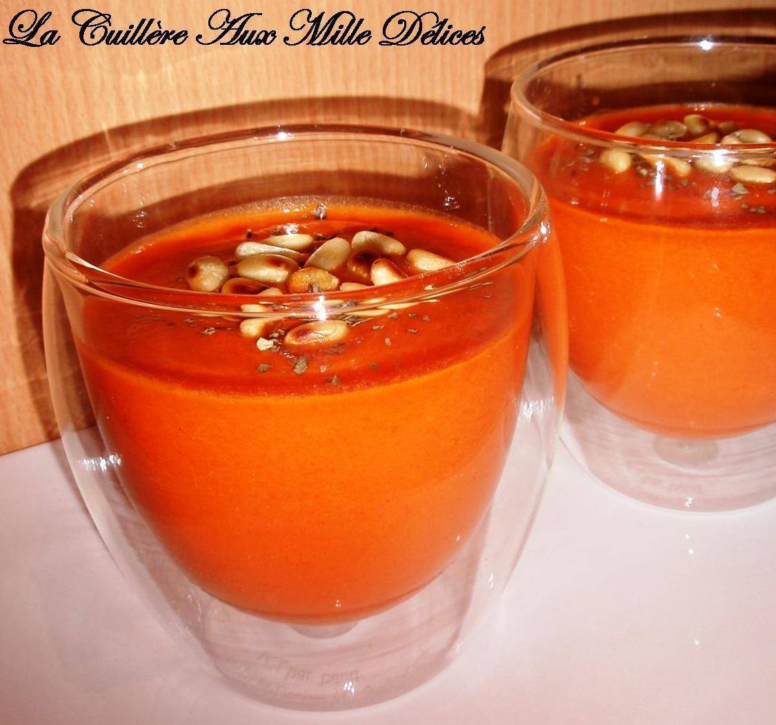 Velout Poivron Rouge Tomate Recette Ptitchef