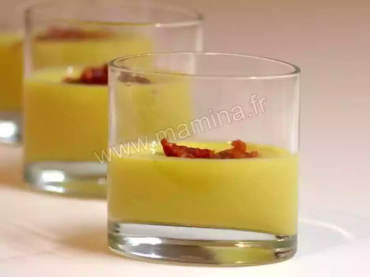 Verrine de maïs au chorizo, toute simple