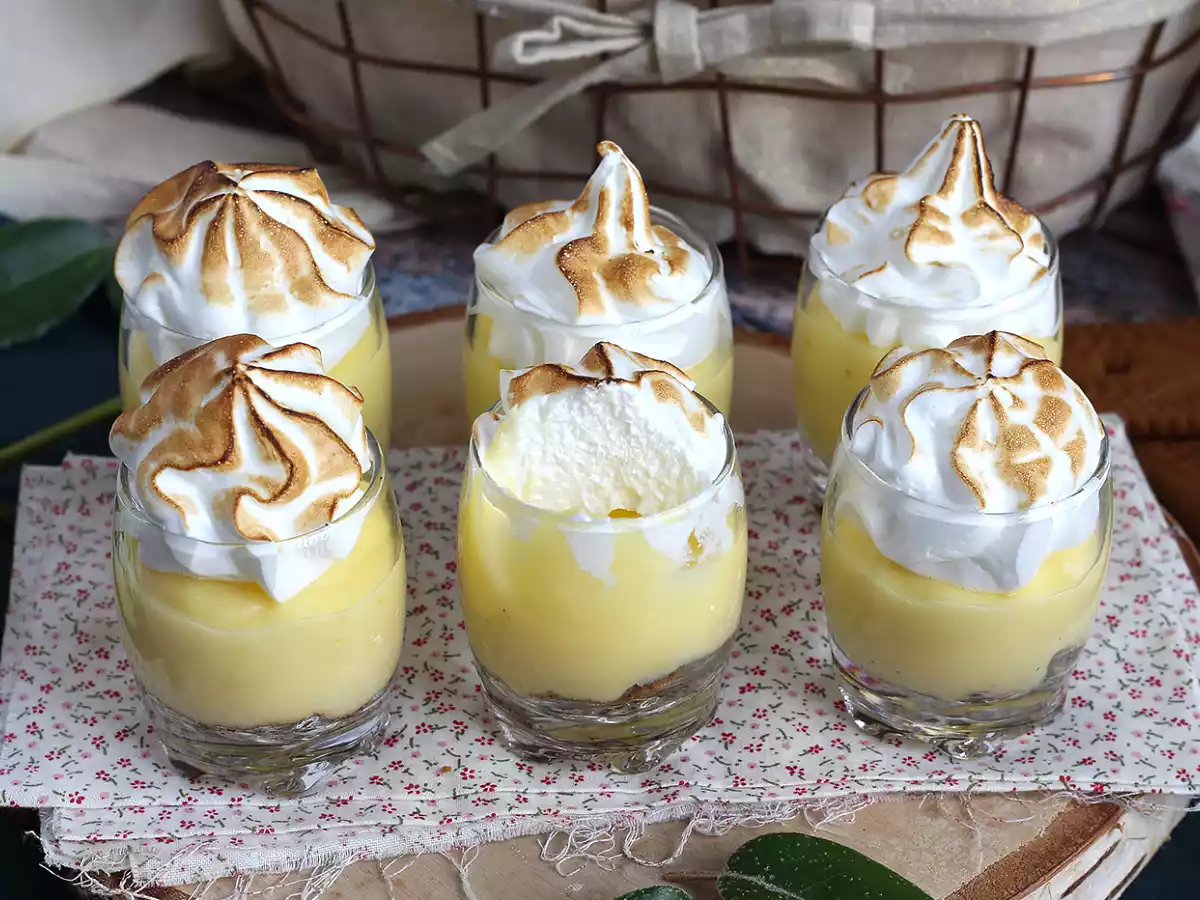 Verrines tarte au citron meringuée - photo 2