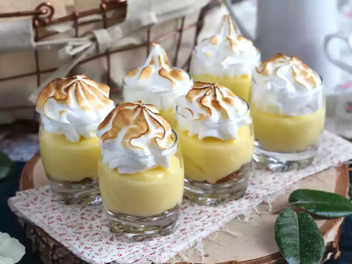 Verrines tarte au citron meringuée - photo 4