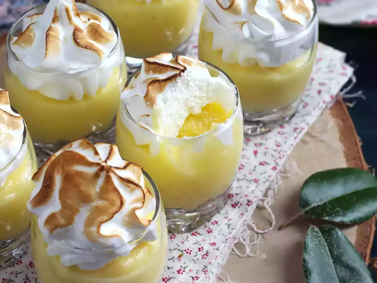 Verrines tarte au citron meringuée - photo 3