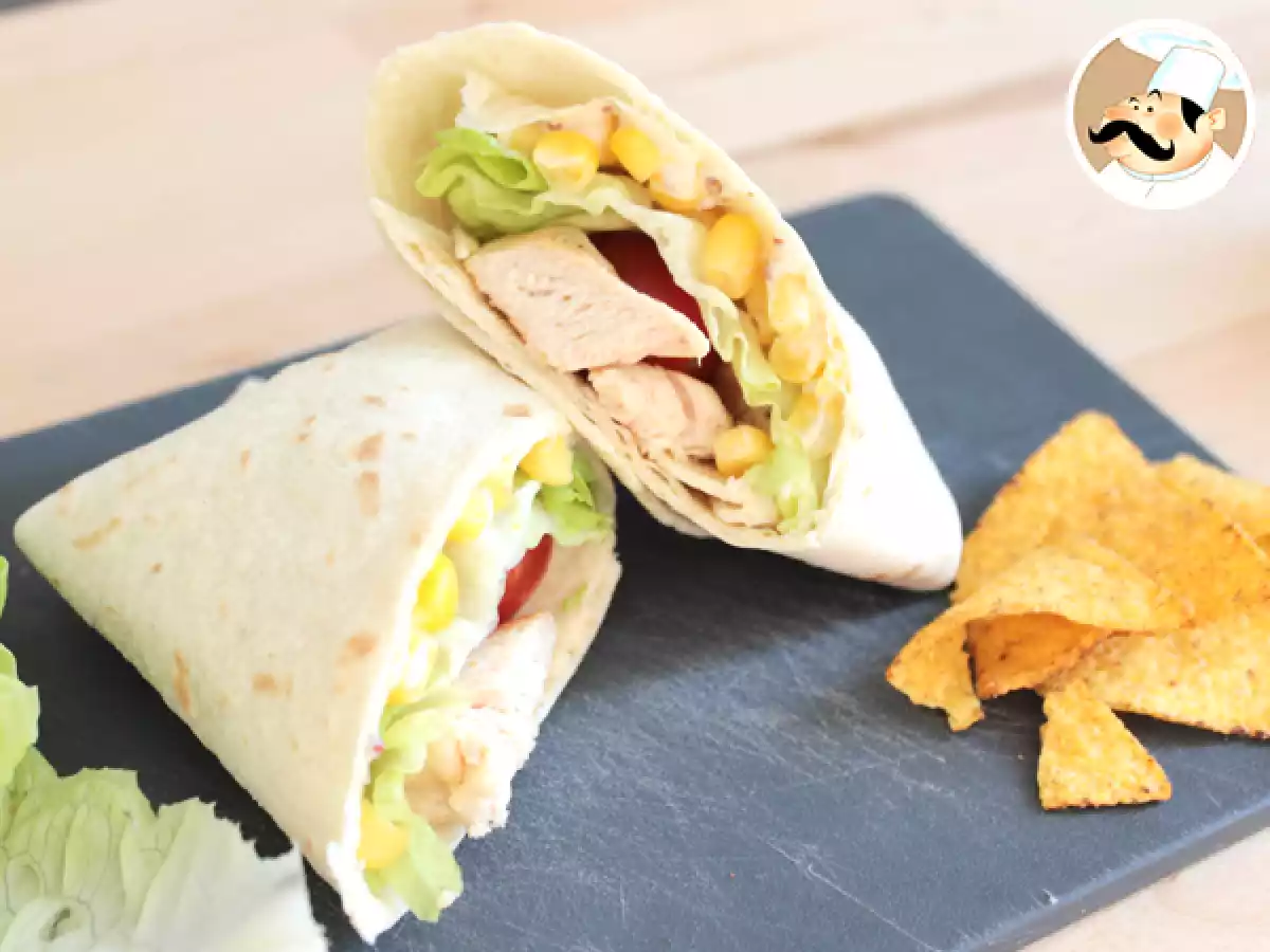 Wraps de poulet - photo 2