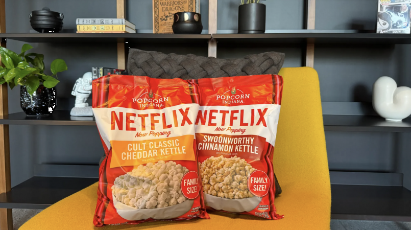 Netflix se lance dans le pop corn!