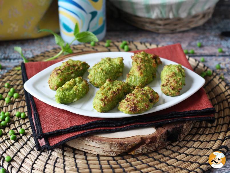 4 - Croquettes de petits pois et feta au Air Fryer