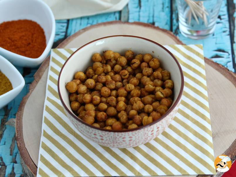 4. Pois chiches grillés au curry