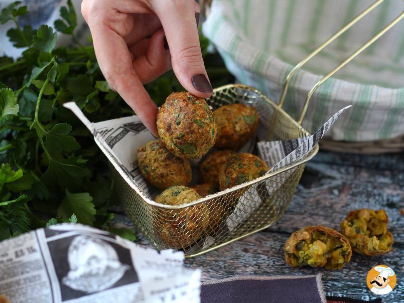 5. Falafels, les boulettes de pois chiches croustillantes sans friture!