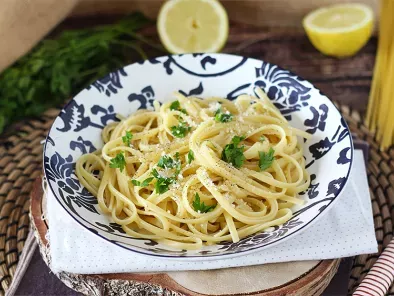 Recette Spaghetti à l'encre de seiche (facile, rapide)