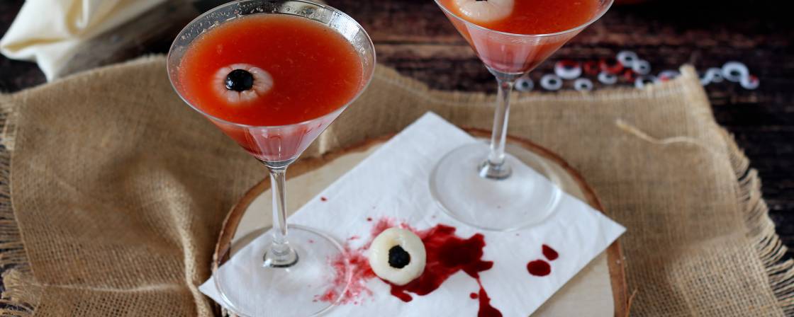 Cocktail sanglant pour Halloween à partager et sans alcool!