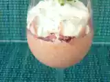 Recette Verrine de jambon cru