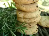 Recette Cookies aux olives noires & romarin