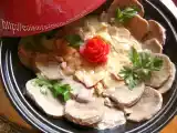 Recette Tajine de langue de veau au terfess