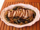 Sauté de porc & courgette - sauce yakitori - Recette Ptitchef