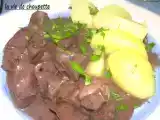 Recette Coeur de porc au vin rouge