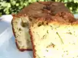 Recette Cake aux courgettes, chèvre et menthe