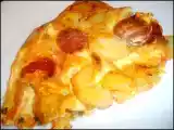 Recette Tortilla de pommes de terre au chorizo