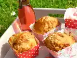 Recette Muffins aux framboises à la farine complète