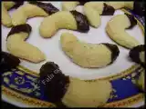 Recette Demi-lune a la noix de coco chocolat
