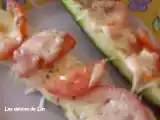 Recette Tranches de courgettes au four