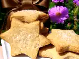 Recette Petits biscuits croquants à la farine de châtaigne, huile d'olive et vin blanc