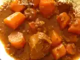 Recette Tajine de veau aux carottes et aux lentilles