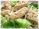 Recette Soudaine prise de conscience et salade de poulet à l'asiatique