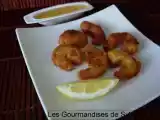 Recette Crevettes poêlées à la noix de coco