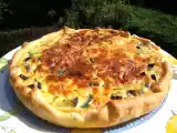 Recette Tarte aux courgettes et parmigiano réggiano