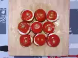 Recette Tomates cocktail farcies aux 2 fromages