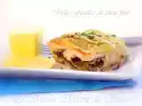 Recette Mille-feuille de chou au poisson