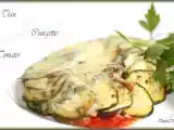 Recette Tian courgettes, tomate et mozarella