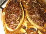 Recette Aubergine blanche farcie