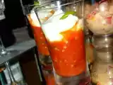 Recette Verrines de tomates et mousse de chèvre
