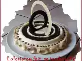 Recette Entremet anniversaire poire/chocolat