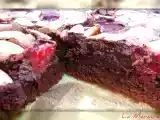 Recette Fondant au chocolat, framboises & amandes