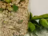 Recette Boulghour aux petits pois crus, menthe ...