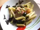 Recette Salade de penne aux aubergines et jambon aoste*