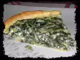 Recette Tarte aux epinards et fromage de chevre