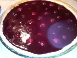 Recette Tarte miroir aux framboises et citron