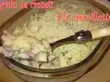 Recette Gratin de crozets à la cancoillotte