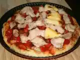 Recette Pizza au poulet et à la vache qui rit
