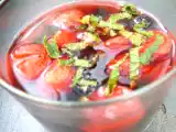 Recette Soupe froide de fruits rouges