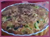 Recette Tarte courgettes-poulet-munster