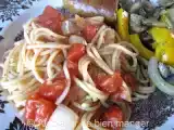 Recette Spaghetti sauce tomate maison au vin blanc