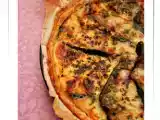 Recette Tarte feuilletée aux aubergines grillées et cabécou