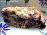 Recette Scone aux myrtilles avec crumble